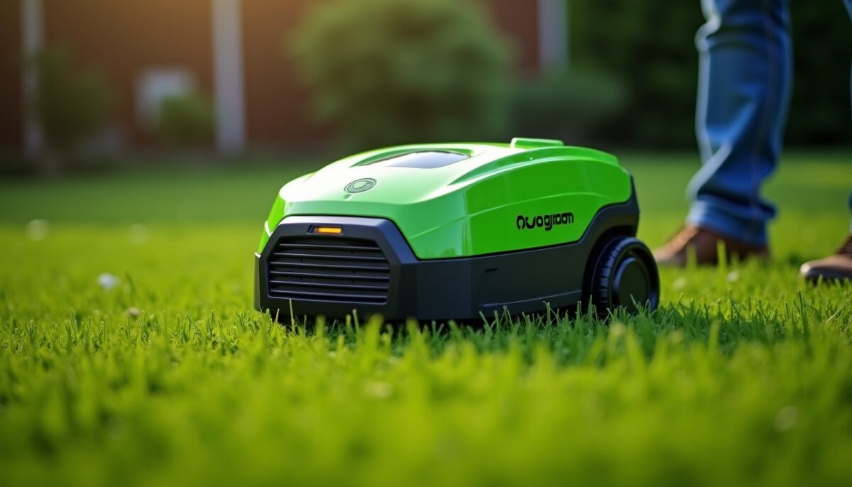 LawnMaster OcuMow DM16-150 : Le robot tondeuse révolutionnaire sans fil à l'essai