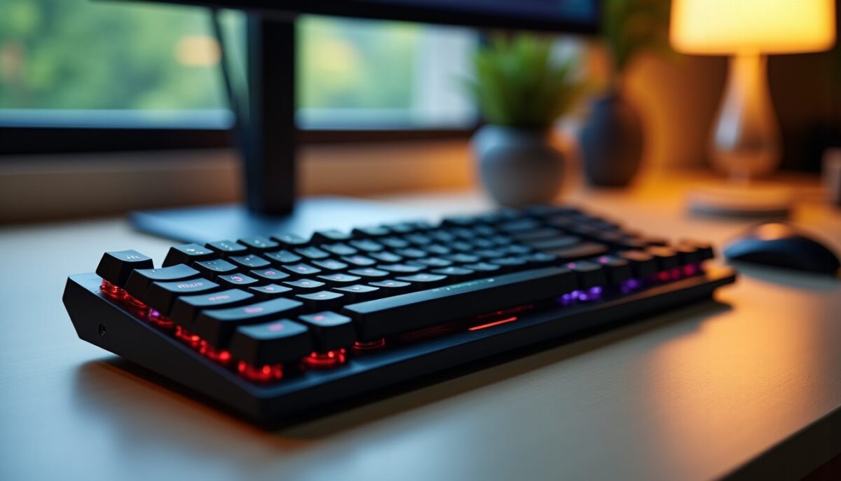 Razer BlackWidow V4 Pro 75% : L'Essai d'un Clavier Compact Alliant Performance et Innovation